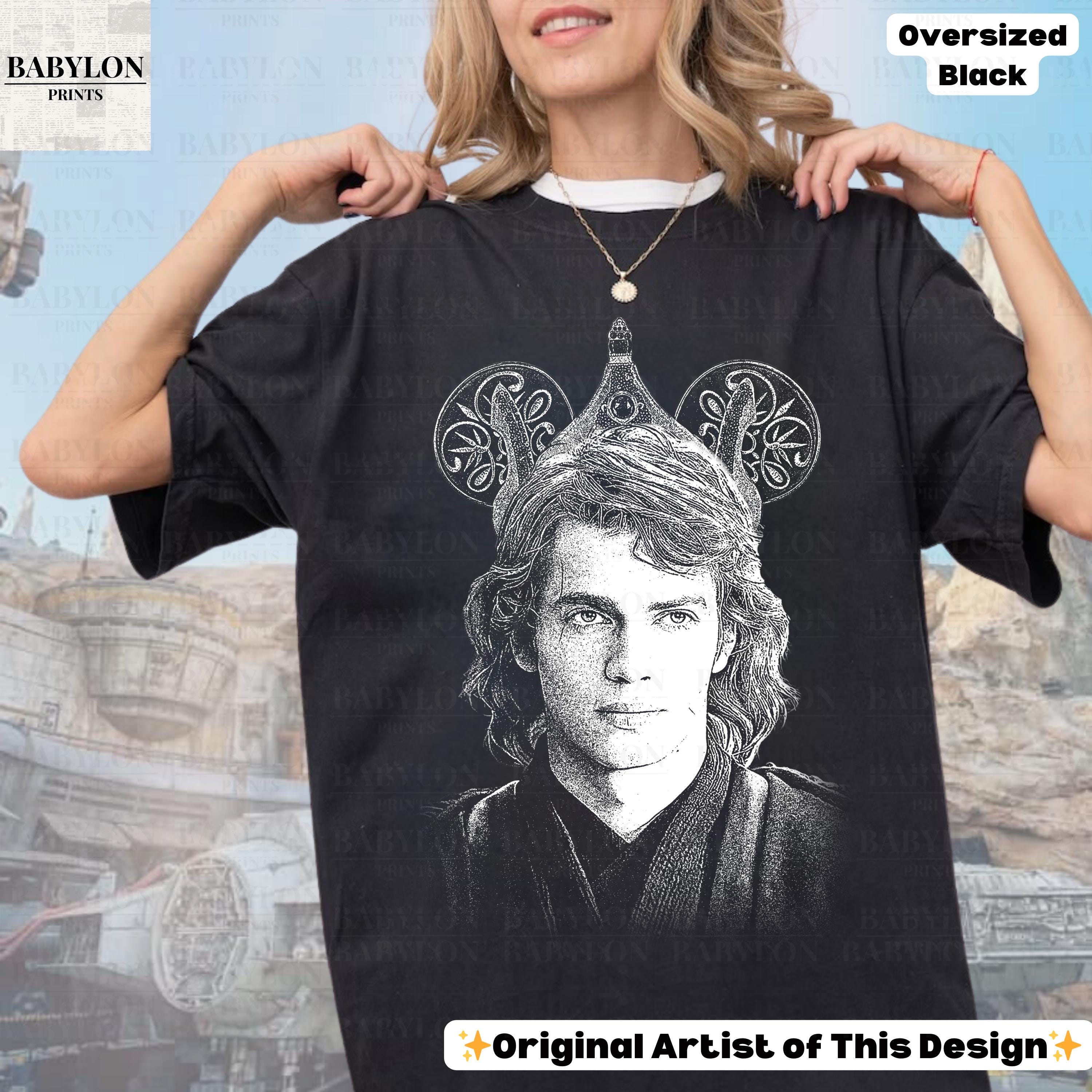 Oversized Anakin Mickey Ears Shirt Anakin Skywalker Disneyworld