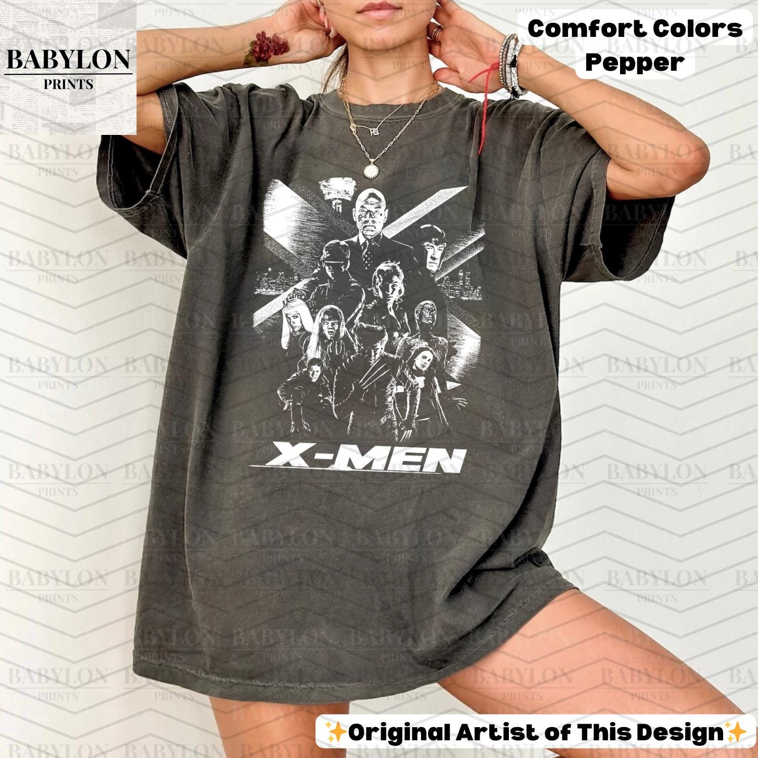 Vintage X-men Marvel T Shirt Retro X-men Movie Shirt, Marvel X-men