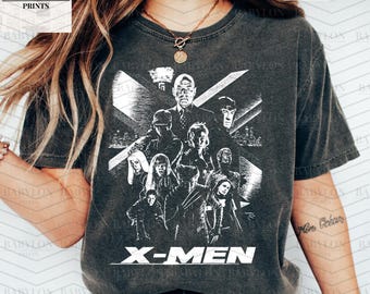 ヴィンテージ X-Men マーベル Tシャツ レトロ X-Men 映画シャツ