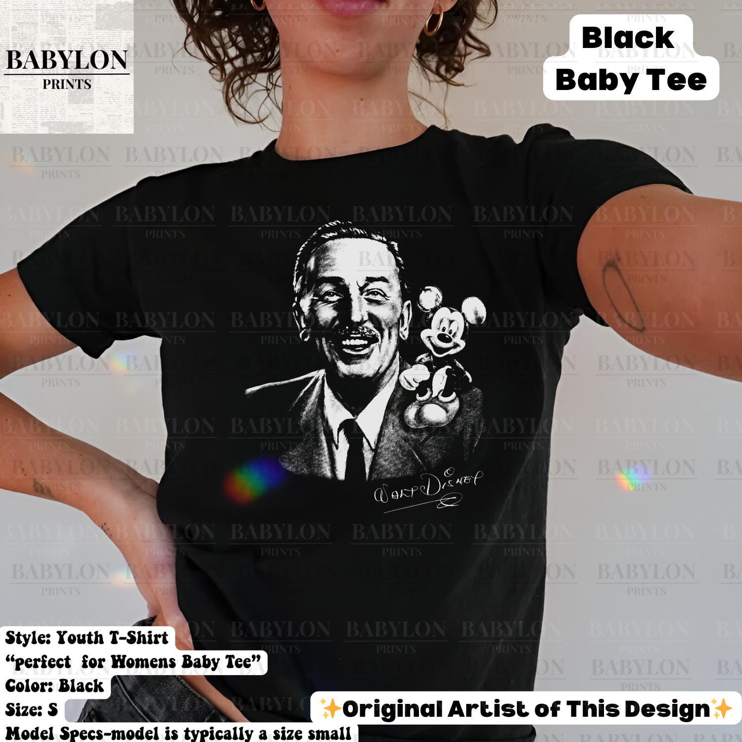 ヴィンテージ ウォルト・ディズニー ポートレート Tシャツ マジック