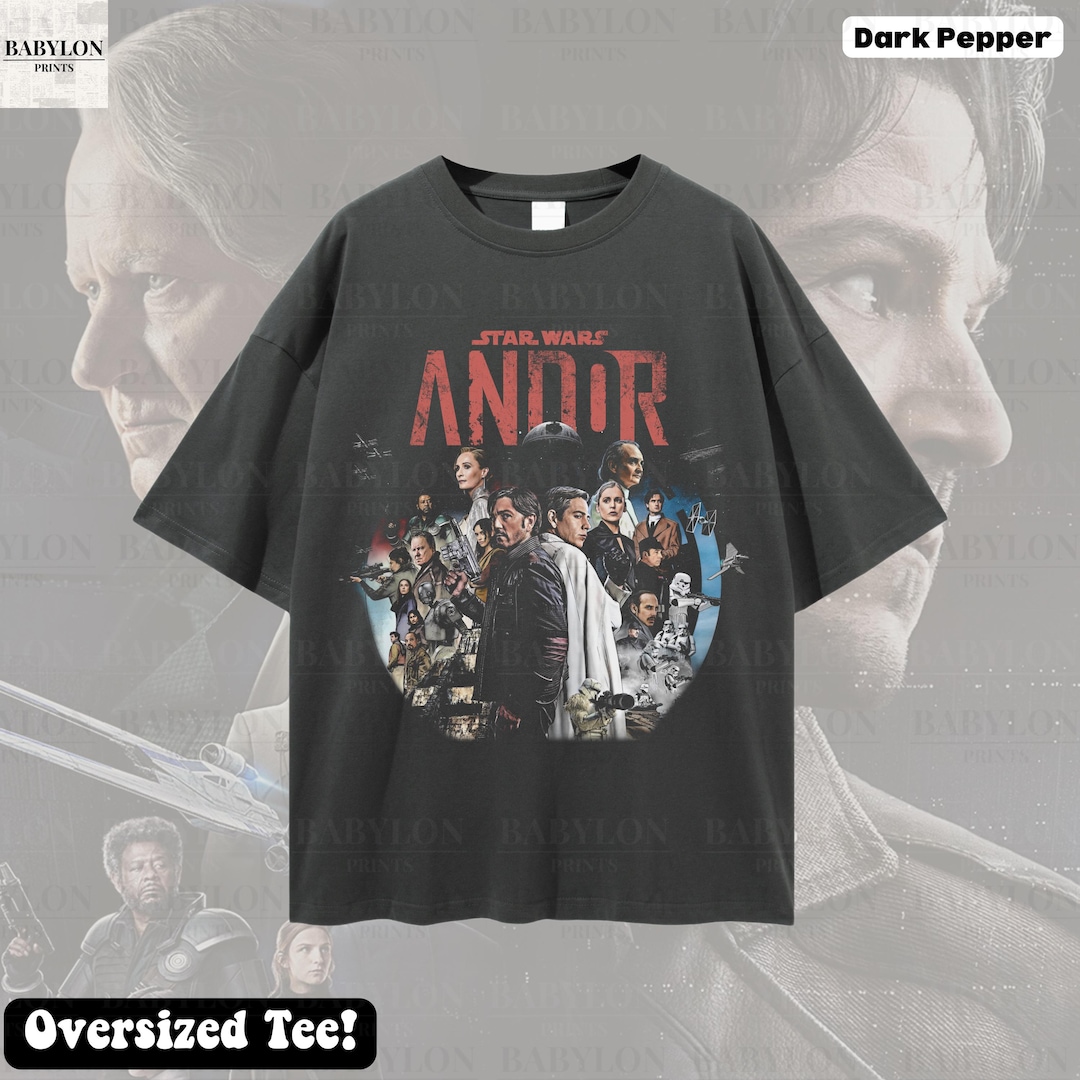 Oversized Star Wars Andor Season 2 Shirt, Cassian Andor T-shirt, Kino ...