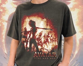 Oversized Avatar Fire and Ash T Shirt: Varang Avatar Shirt, Avatar