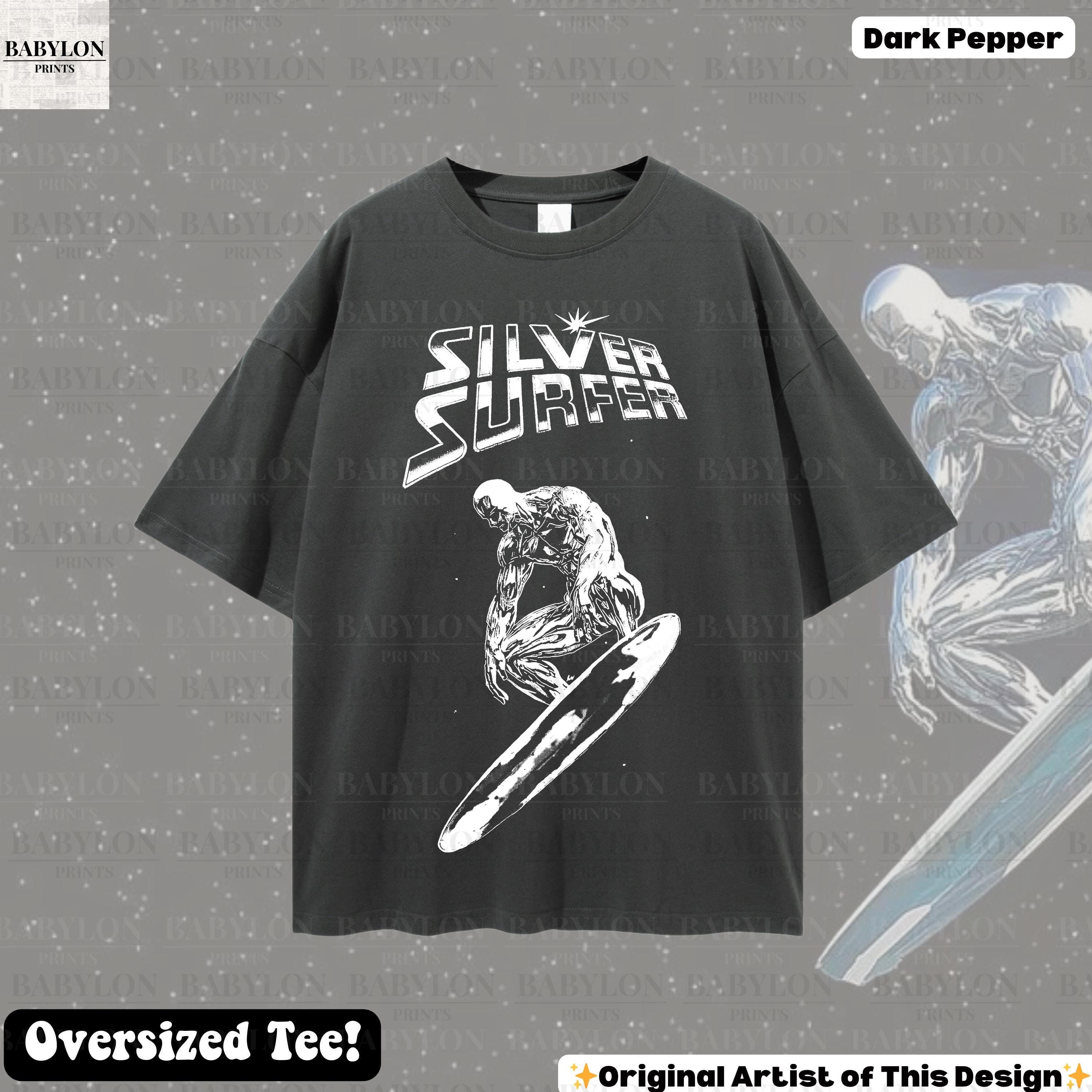 silver surfer Tシャツ 80s marvel Silver Surfer Vol. 3 #35 Marvel Comics T-Shirt