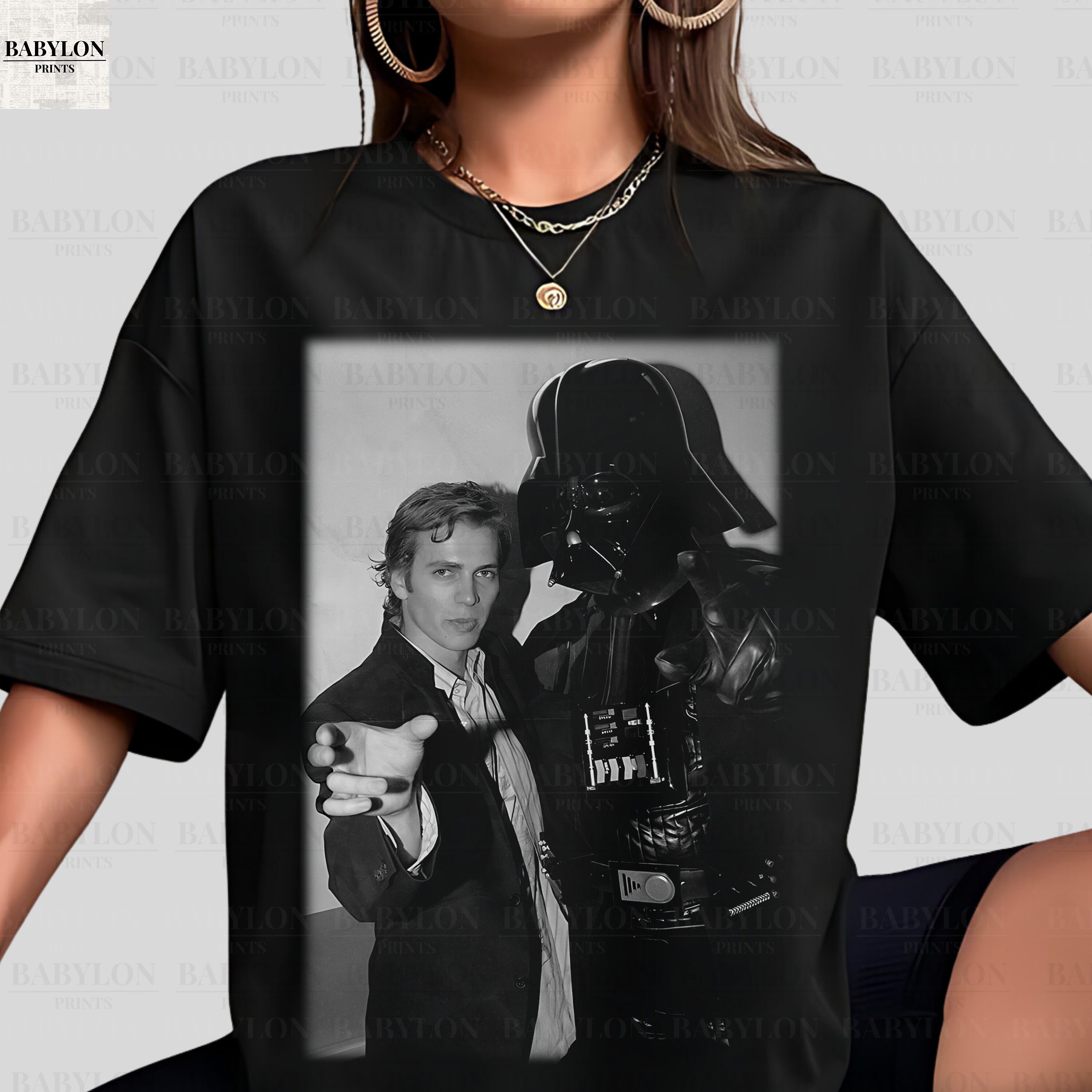 特大ヘイデン・クリステンセン ダース・ベイダー Tシャツ スター