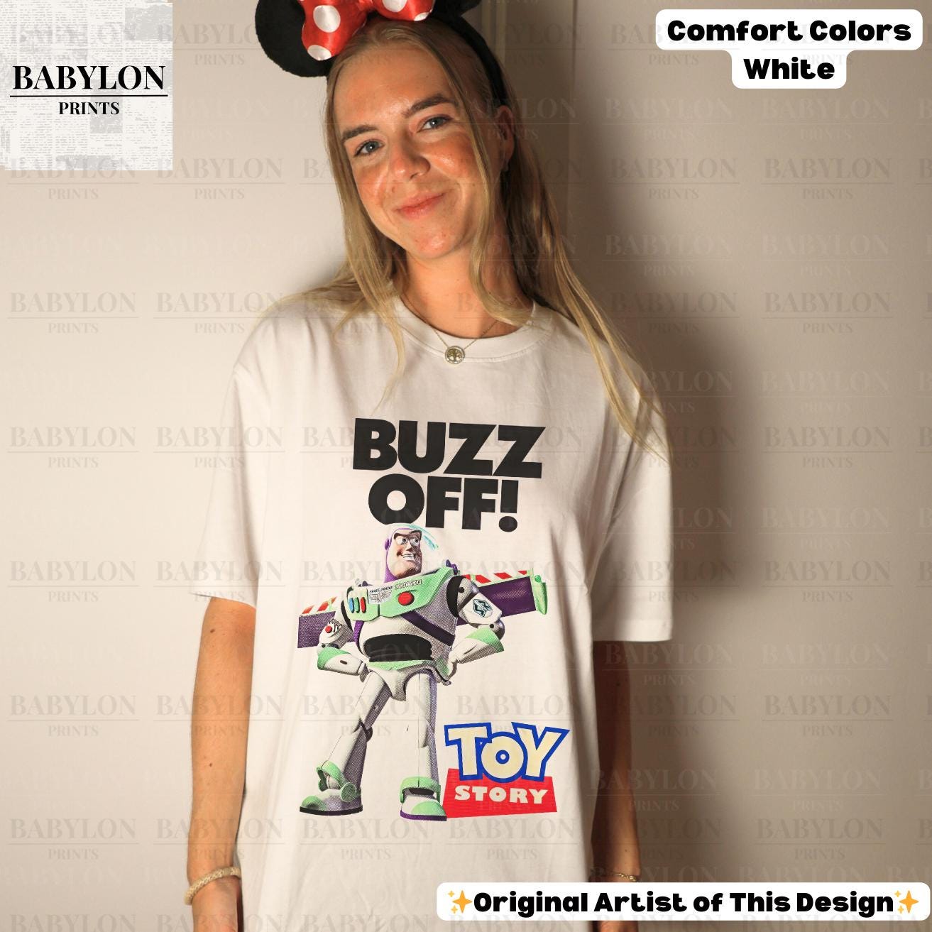 ヴィンテージ バズ・ライトイヤー Tシャツ、トイ・ストーリー バズ