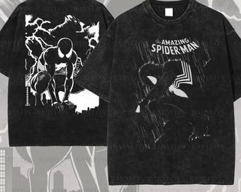 00s SPIDER MAN ビンテージ tシャツ　ブラック　初期　アメリカ　黒 00s SPIDERMAN T-shirt | 古着屋 grin days memory 【公式】古着通販