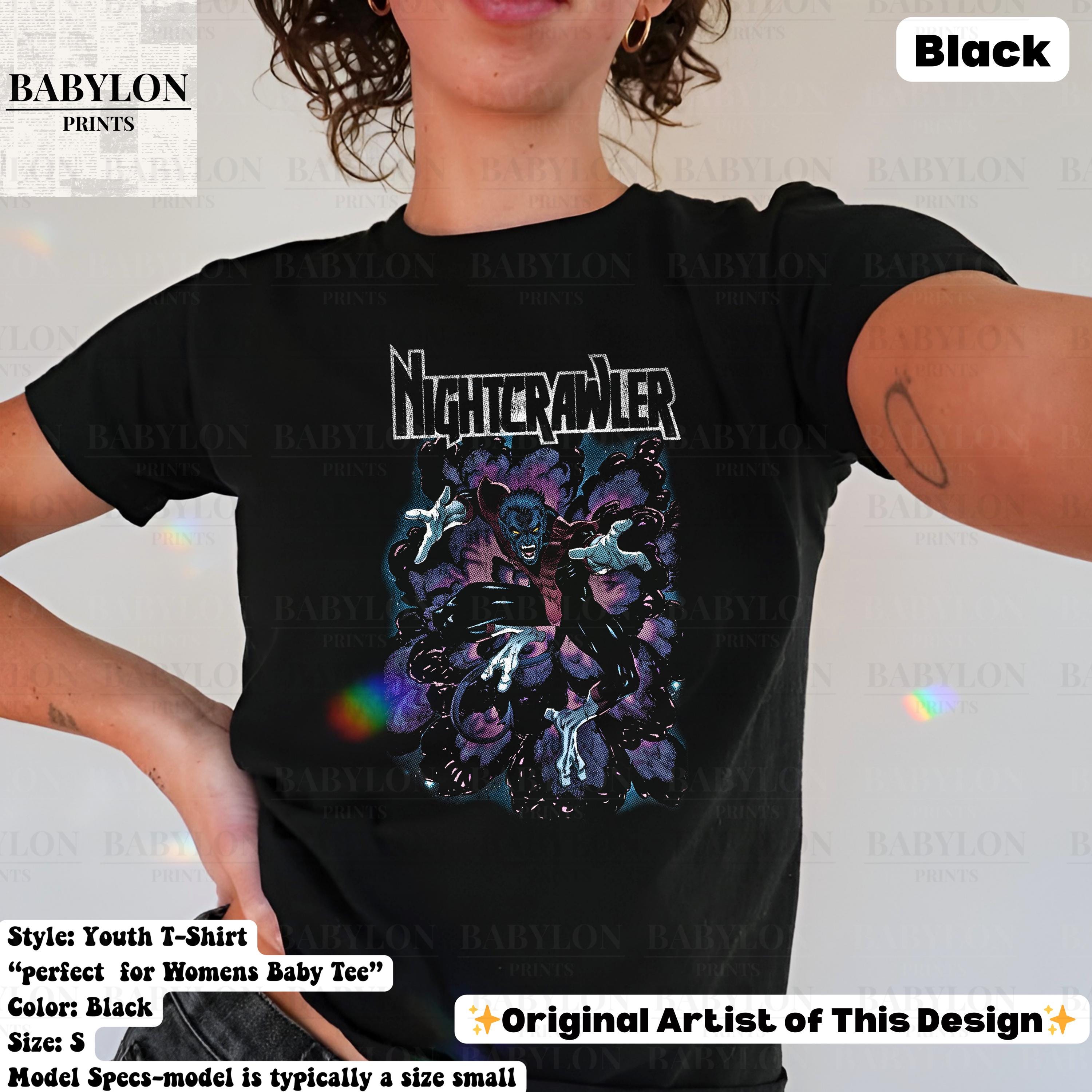 Vintage Nightcrawler X-men T Shirt, Vintage Marvel Tee