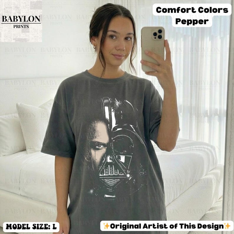 Vintage Anakin Darth Vader Star Wars Shirt: Star Wars Anakin Skywalker Sweatshirt, Star Wars Disneyworld Hoodie, Disneyland Vader Shirt image 1