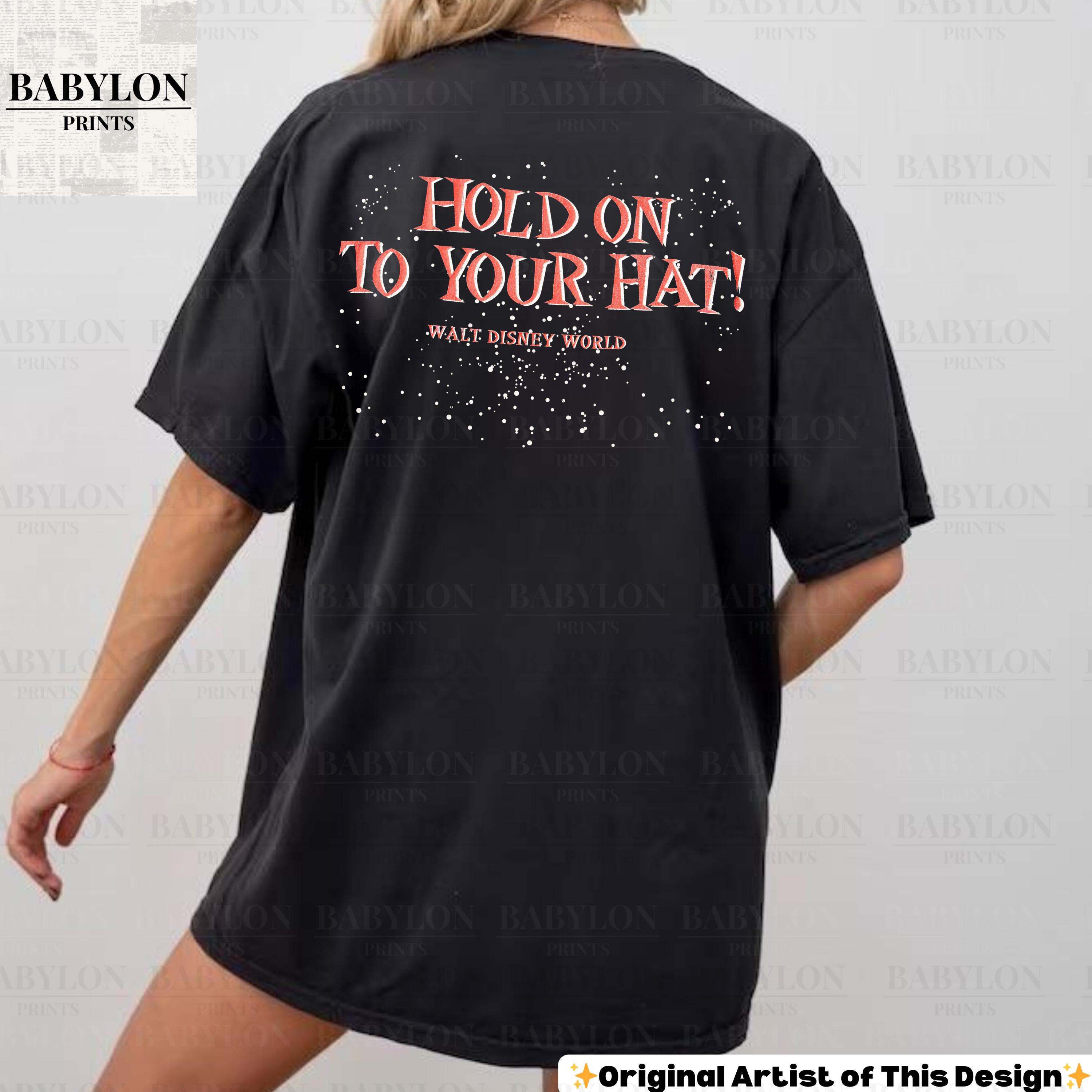 Vintage Tower of Terror Shirt 2 Sided Print Disney Rides Shirt