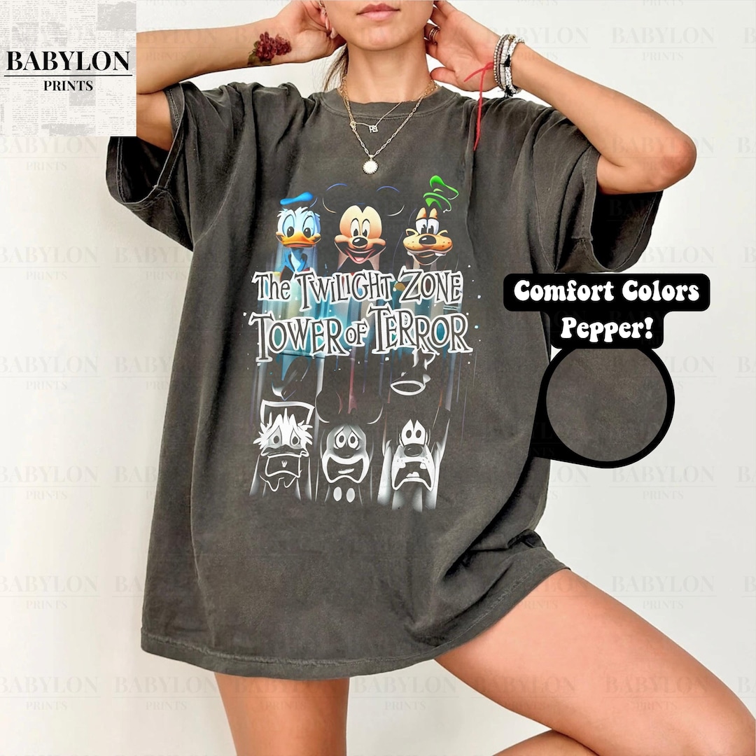 トップス disney tower of terror T shirt il_1080xN.6126477418_2kxp.jpg