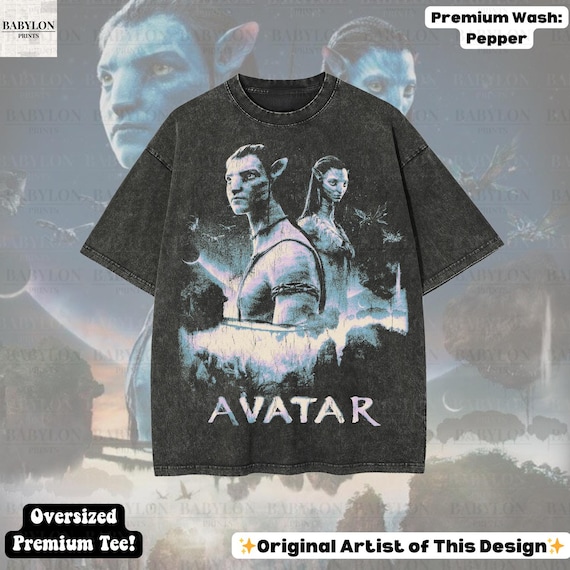 Oversized Avatar T Shirt: Pandora Disnyeworld Shirt, Animal