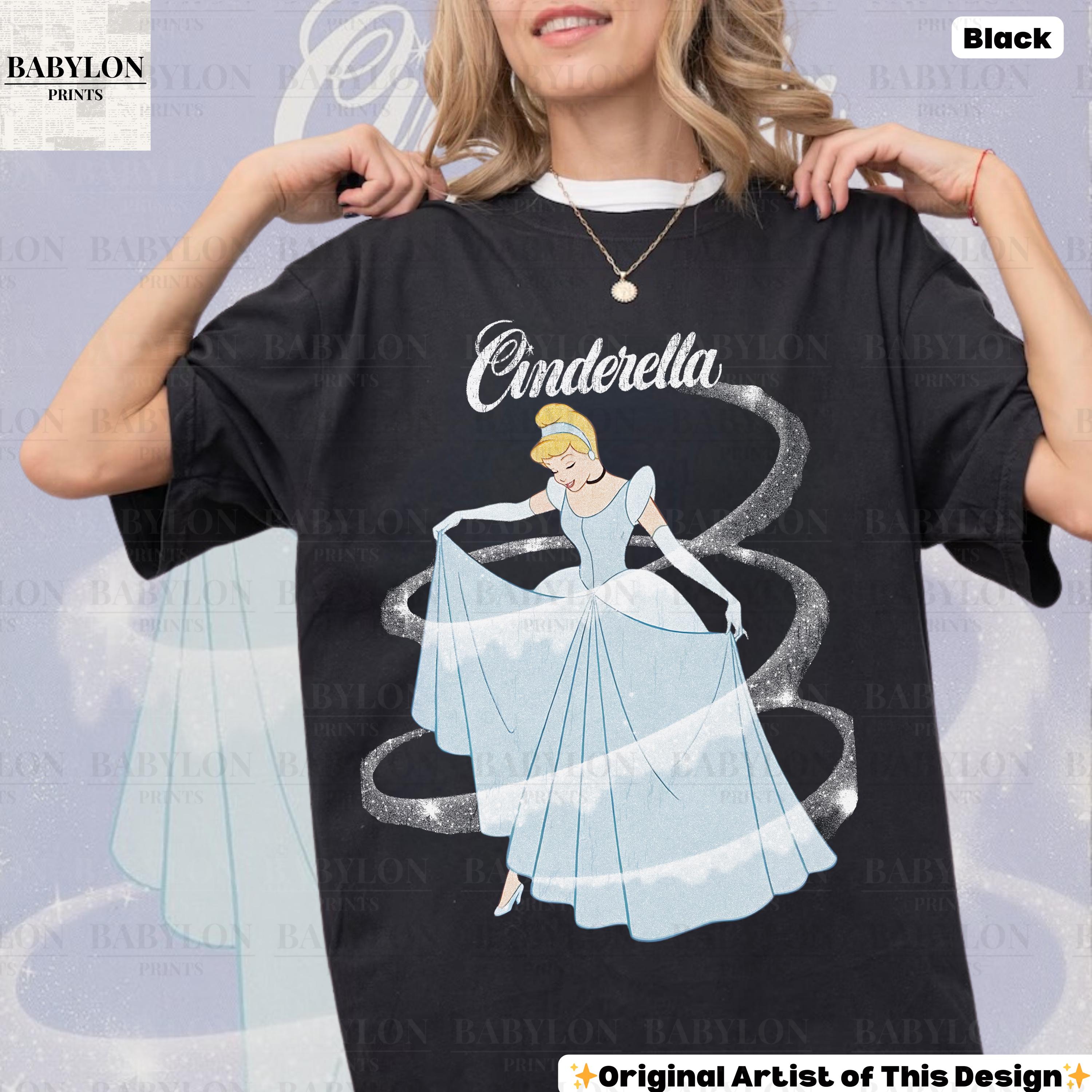 Oversized Cinderella Princess T Shirt: Disney Cinderella Shirt