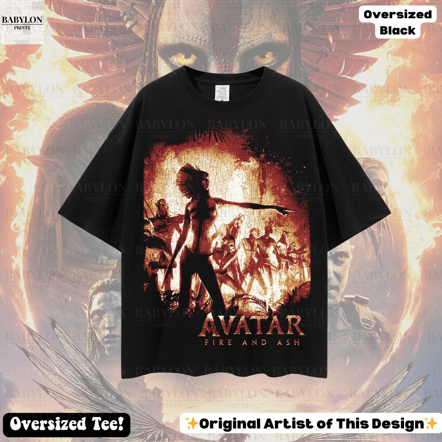 Oversized Avatar Fire and Ash T Shirt: Varang Avatar Shirt, Avatar