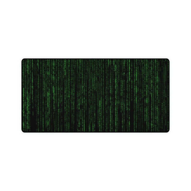 Matrix Code Mousepad XXL Desk Mat Gamer Gift Mousepad Oversized
