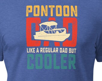 Camiseta Ultimate Pontoon Captain para papás que aman navegar con estilo en el lago y mostrar su experiencia