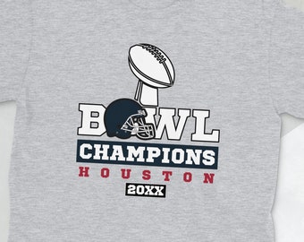 Only a Matter of Time for the Houston Texans - Funny Football Bowl Championship T-shirt Gift for a Texas Football Fan