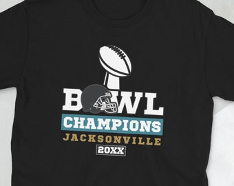 Get Your Jags Spirit On With Super Soft Bowl Championship Funny Tee - Ultimate Jacksonville football fan gift for Game Day!