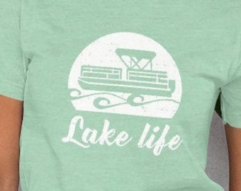 Camiseta Pontoon Life: cómoda camiseta unisex para entusiastas del lago