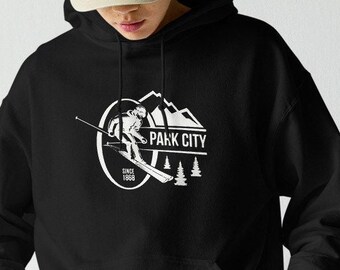 Park City Ski / Snowboard - Sudadera con capucha unisex
