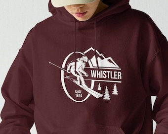 Whistler Ski / Snowboard - Sudadera con capucha unisex