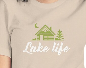 Lake Life Bliss: Descansa y relájate con nuestra camiseta suave y transpirable