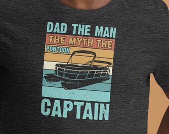 Papá mítico: celebra el estatus legendario de tu padre genial con esta camiseta pontón única y elegante.