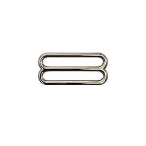 1.5&quot; (38mm) Metal Triglide, Strap Slide Adjuster, Dog Collar Hardware, Bag Supply, Nickel Plated