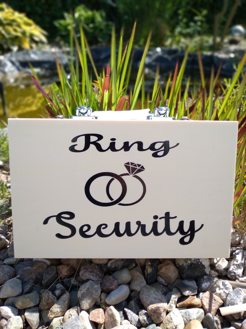Security Koffer/ Ring Koffer/Hochzeit/ Ringe, Kinder, Sonnenbrille, Ringträger, Security Set, Ring Sicherheitsbox, Bild 4