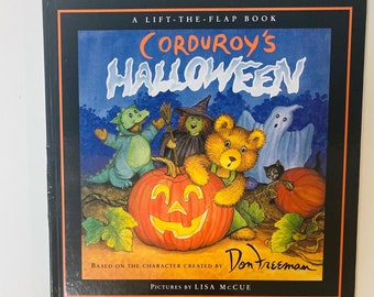 Vintage Corduroy's Halloween Lift-the-Flap Book, 1995