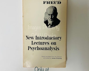 Vintage Freud Book: New Introductory Lectures on Psychoanalysis, 1960s Paperback