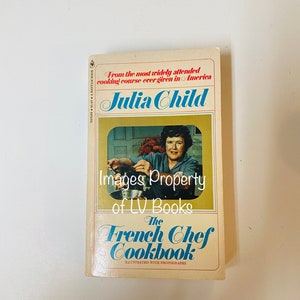 Julia Child Cookbook The French Chef Cookbook 1971 Julia Child Cookbook Softcover Vintage Cookbook Coworker Gift Vintage Julia Childs