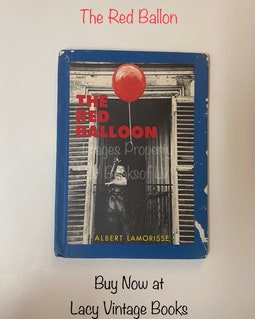 The Red Balloon by A. Lamorisse, Vintage Hardcover 1956