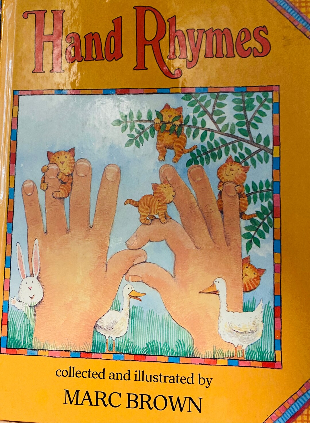 These Hands Rhyme Hand Rhymes by Marc Brown Nursery Rhymes Games Played With Hand ...