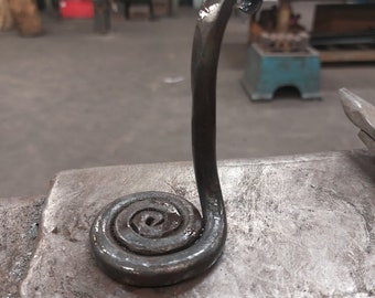Hand forged Candle holder