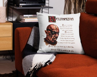 Charmed Belthazor Pillow