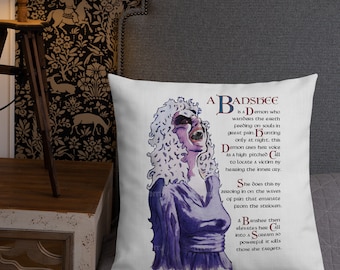 Almohada Banshee encantada