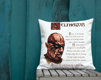 Charmed Double Sided Belthazor/Cole Pillow Book of Shadows