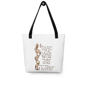 Borsa tote con incantesimi incantati