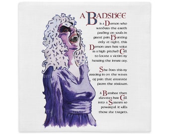 Charmed Banshee Demon Pillow Case