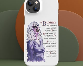 Charmed Snap Case for iPhone - Banshee Demon