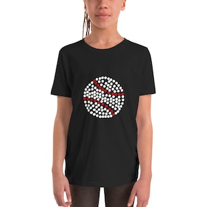 Dot Day Baseball Camiseta de manga corta juvenil