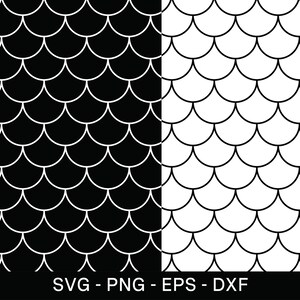 Mermaid Scales SVG - Seamless Mermaid SVG Pattern - Seamless Pattern PNG - Mermaid Cricut