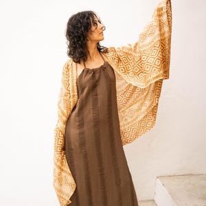 Ethnic and Ancient Style Warm Shawl Travel and Holiday Scarf