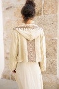 Bohemian Cardigan - Tribal Hoodie for Women - Festival Vest - Natural Clothing product logo