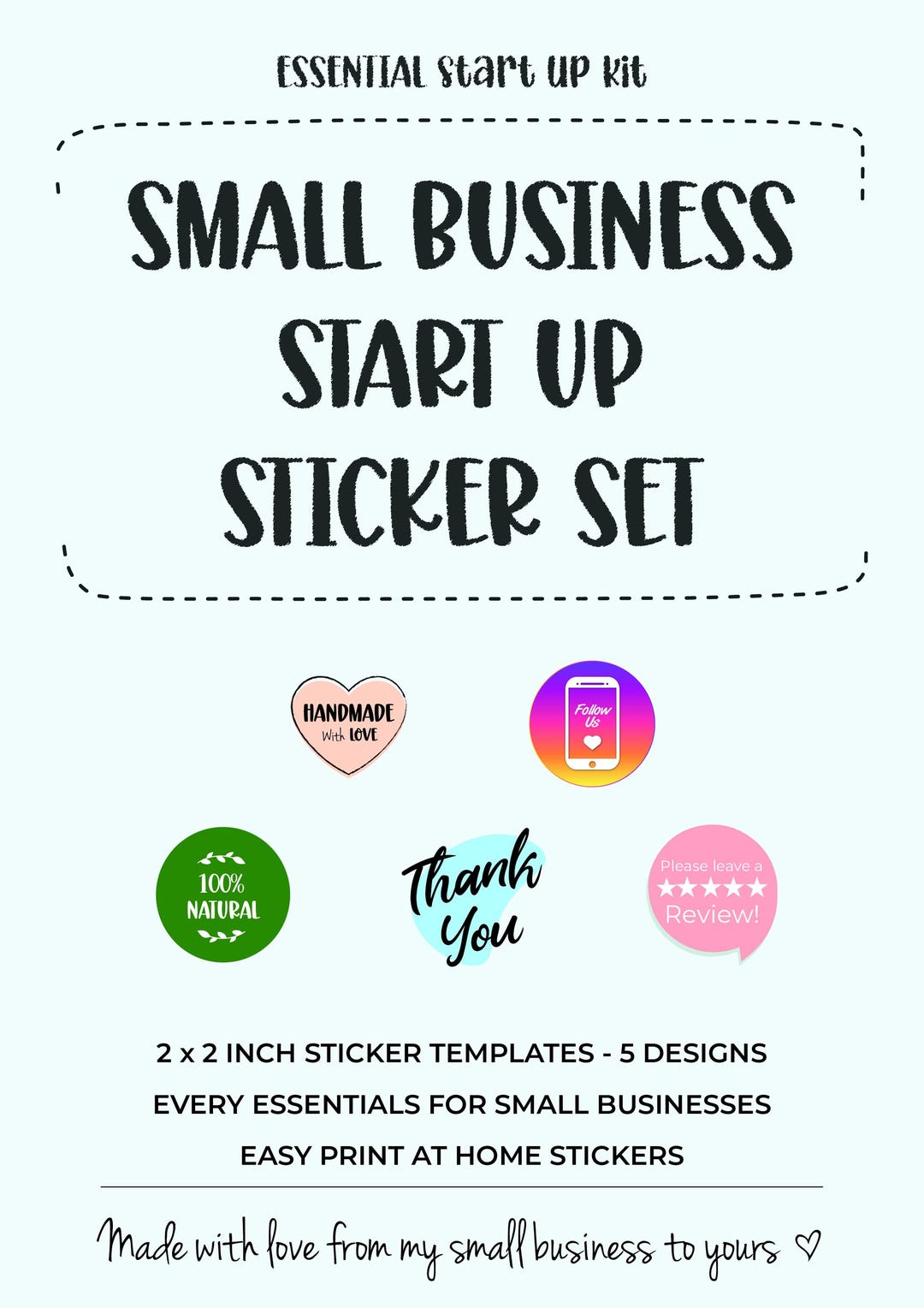 Essential Sticker Designs for Small Businesses - Etsy
