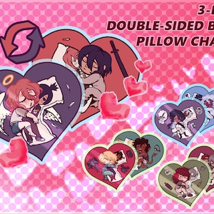 Bodypillow Charms (Akiangel, Ryo x Akira, Stein x Spirit, Vanoe)