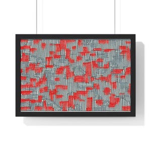 Horizontally Framed Poster