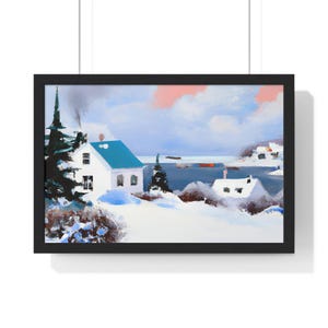 Horizontally Framed Poster