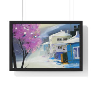 Horizontally Framed Poster