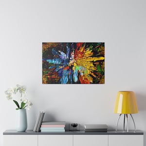 Matte Canvas, Stretched, 0.75&quot;